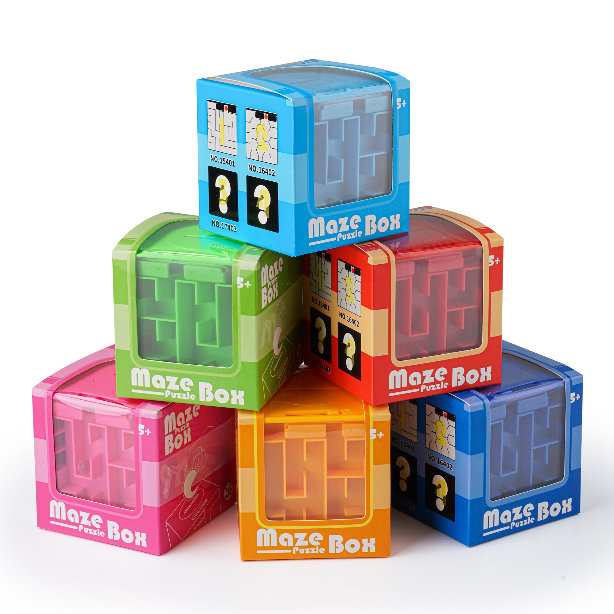 8 Pack Money Maze Puzzle Gift Boxes, A Fun Unique Way to Give Gifts for People You Love, Great for Kids and Adults